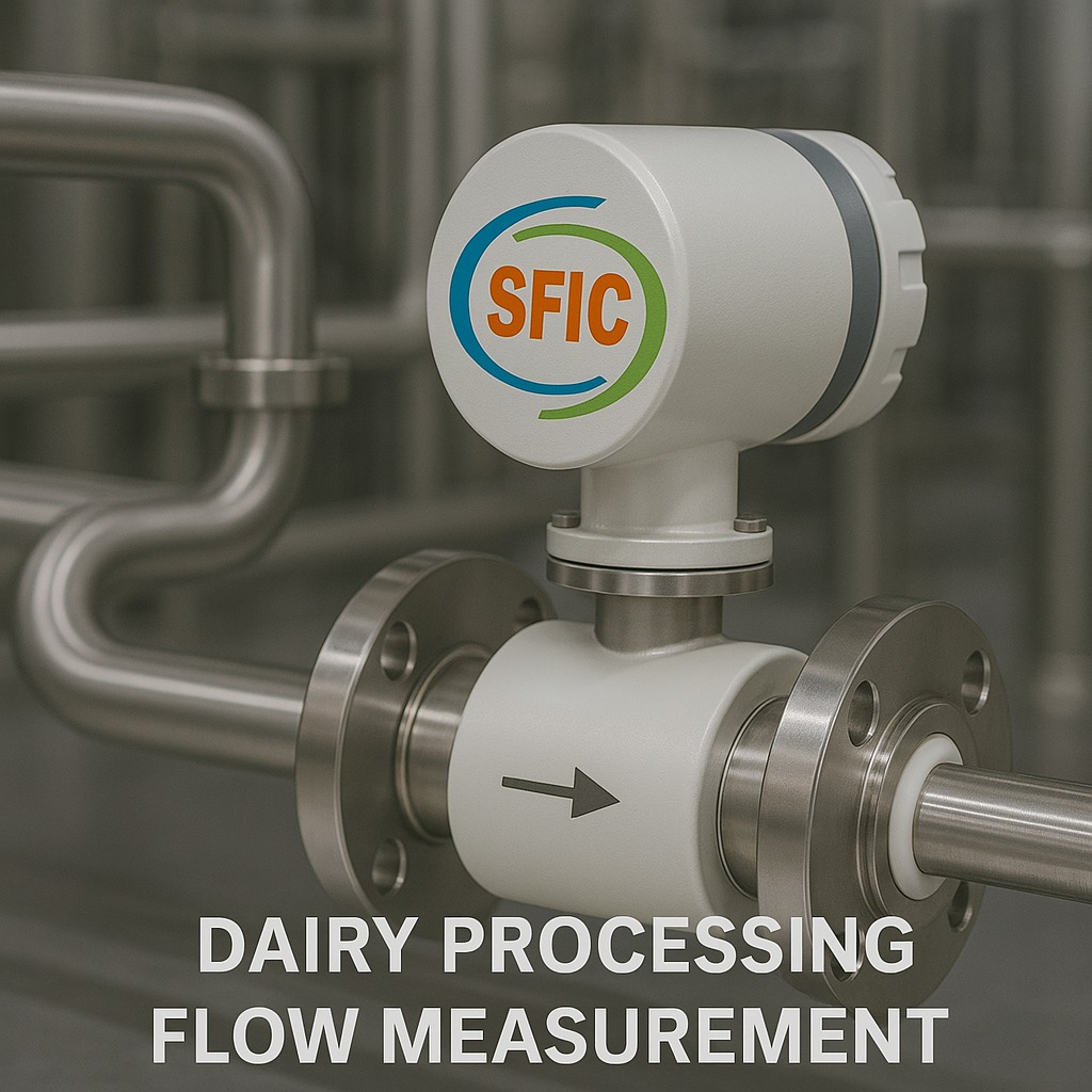 Dairy processing flow measurement