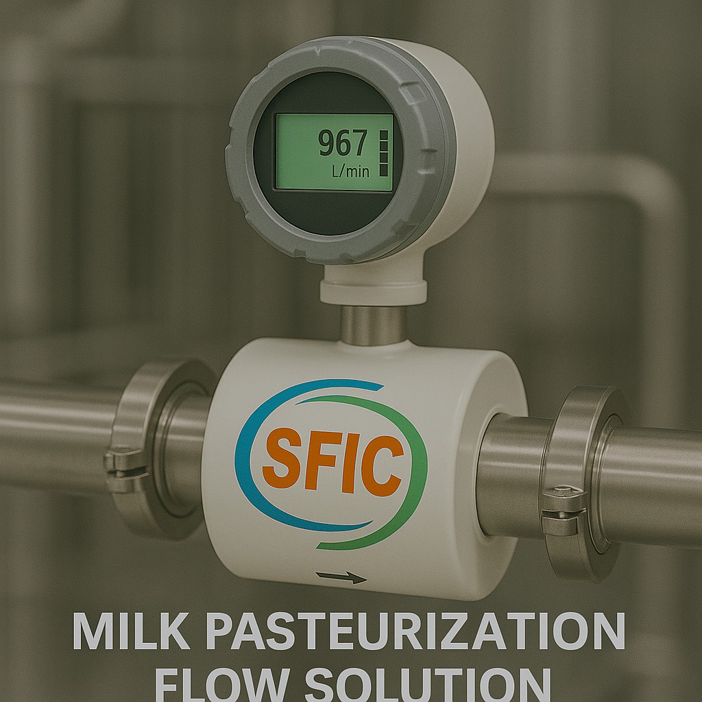 Milk pasteurization flow solution
