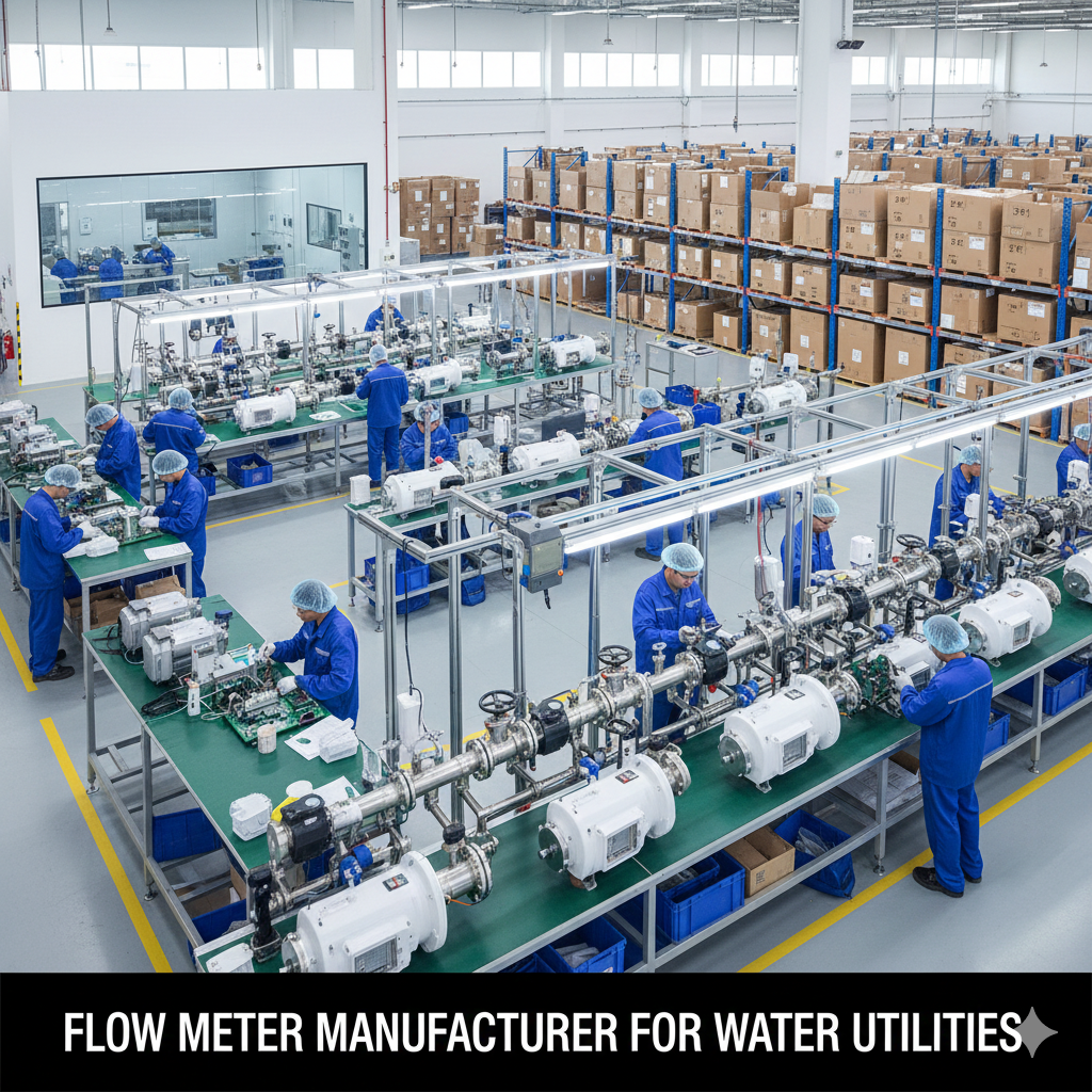 flow meter manufacturer for water utilities