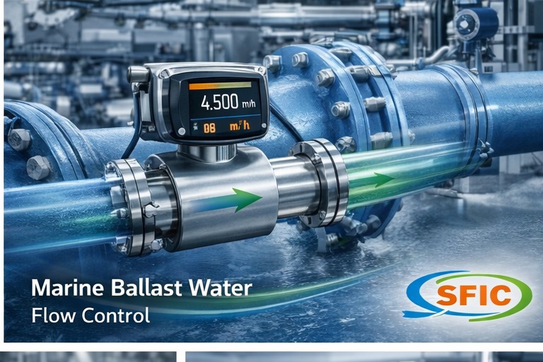 Condenser water flow measurement