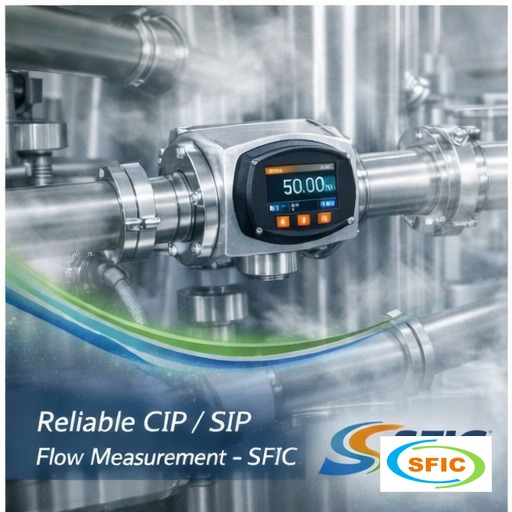 Flow meter for pharmaceutical industry