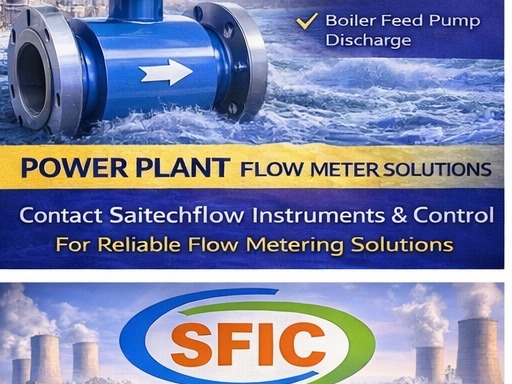 Flow meter for power plant