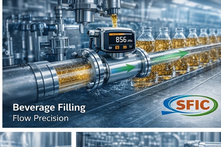 Food-grade flow meter