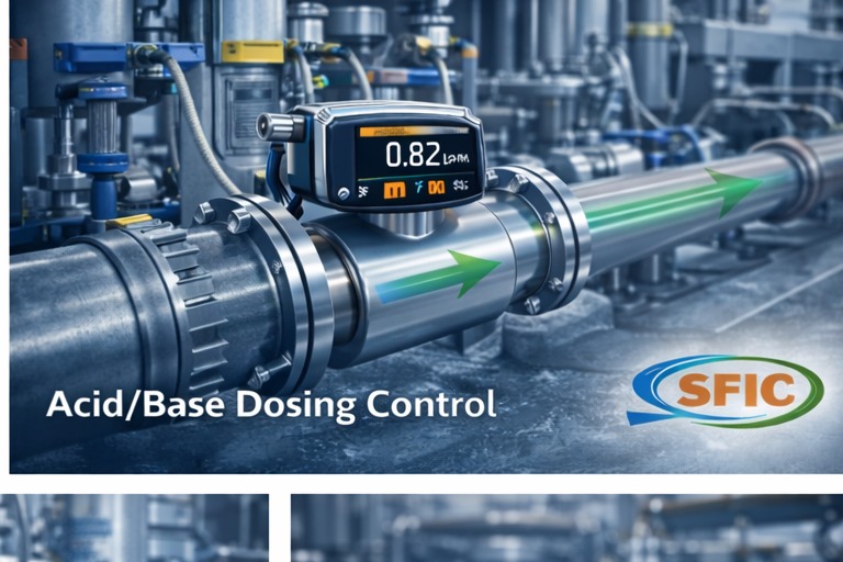 Petrochemical flow meter