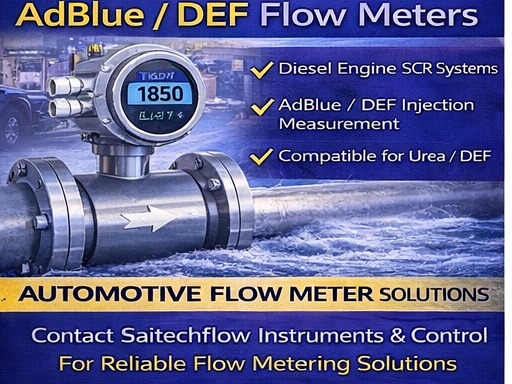 Saitechflow automotive flow meter