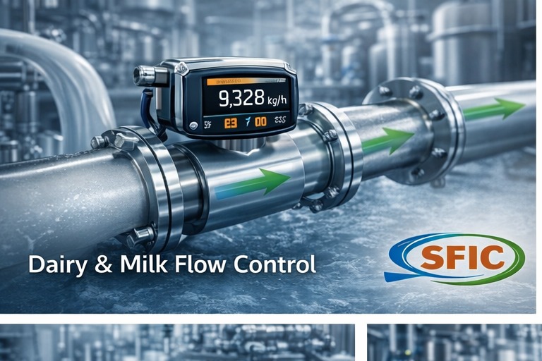 Saitechflow food flow meter