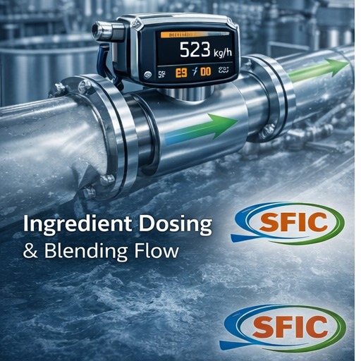 Sanitary magnetic flow meter