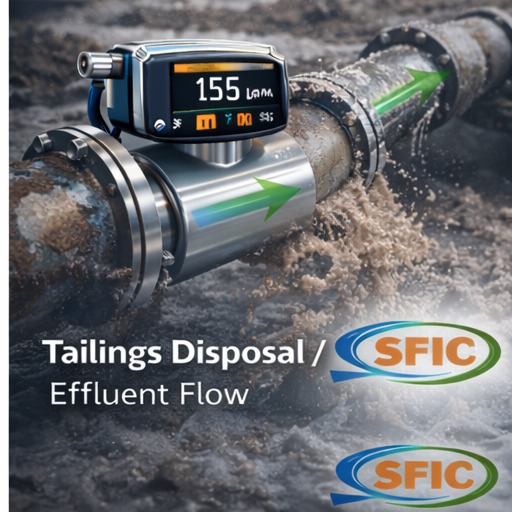 Tailings flow meter