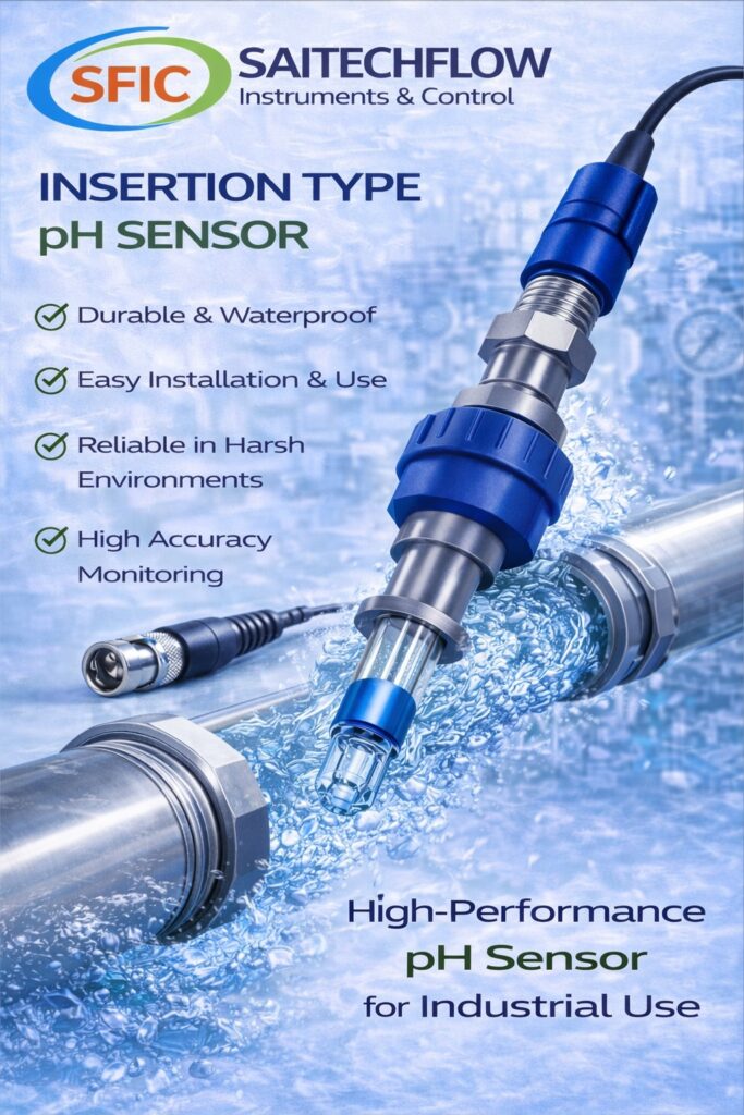 chemical process insertion pH sensor