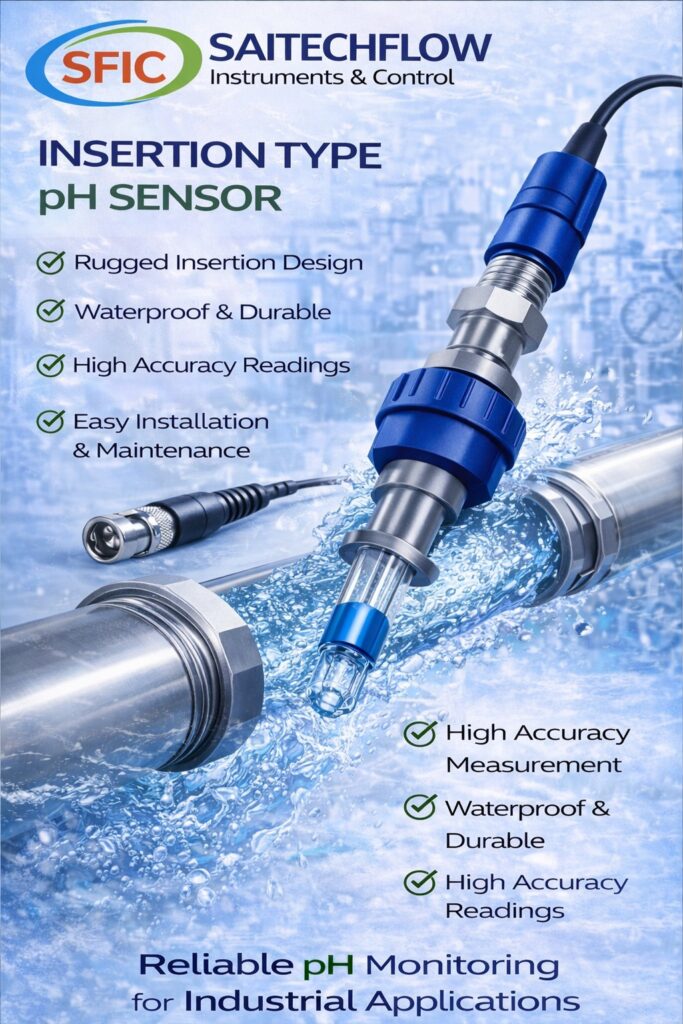 insertion pH sensor supplier India