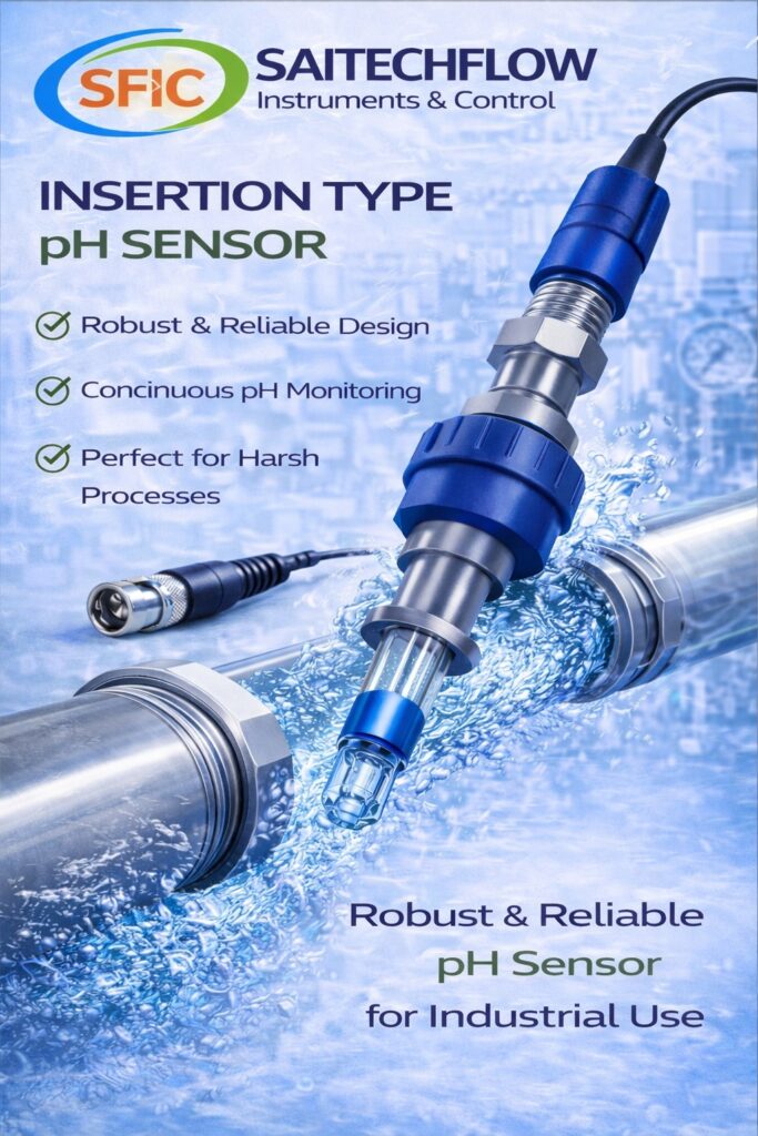 insertion type pH sensor manufacturer